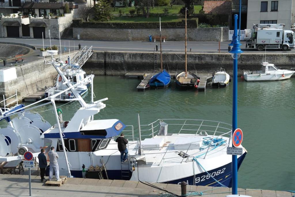 Vue Sur Mer Port-en-Bessin-Huppain Kültér fotó