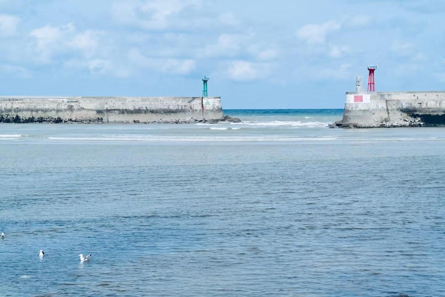 Vue Sur Mer Port-en-Bessin-Huppain Kültér fotó